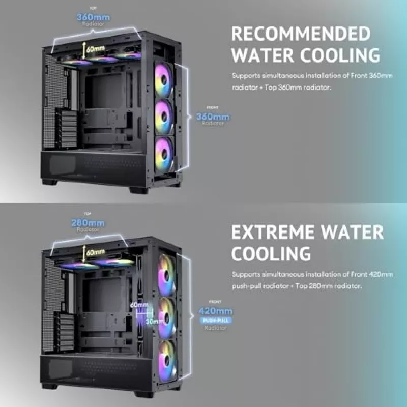 Antec 0-761345-10133-2 počítačová skriňa Midi Tower čierna drevo