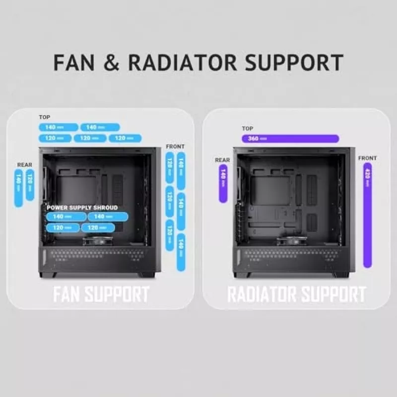 Antec 0-761345-10133-2 počítačová skriňa Midi Tower čierna drevo