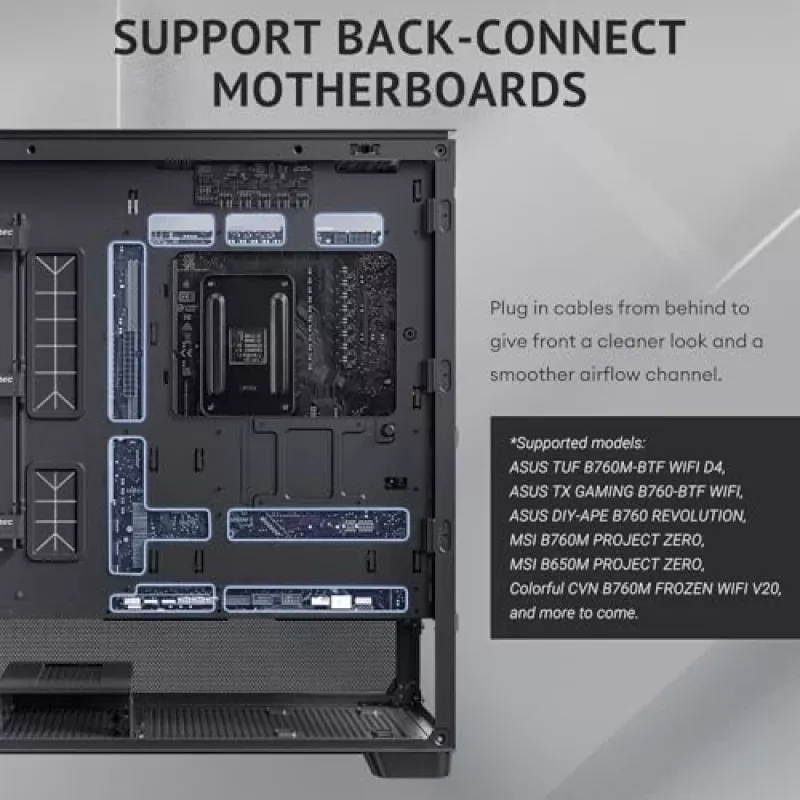 Antec 0-761345-10133-2 počítačová skriňa Midi Tower čierna drevo