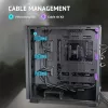 Antec 0-761345-10133-2 počítačová skriňa Midi Tower čierna drevo