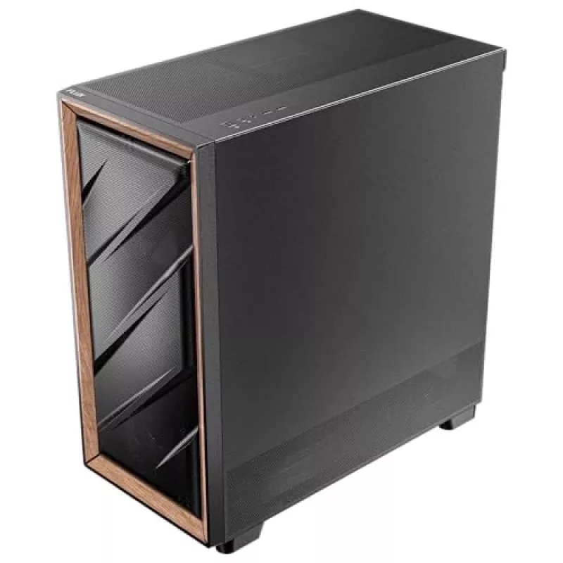 Antec 0-761345-10133-2 počítačová skriňa Midi Tower čierna drevo