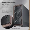 Antec 0-761345-10133-2 počítačová skriňa Midi Tower čierna drevo