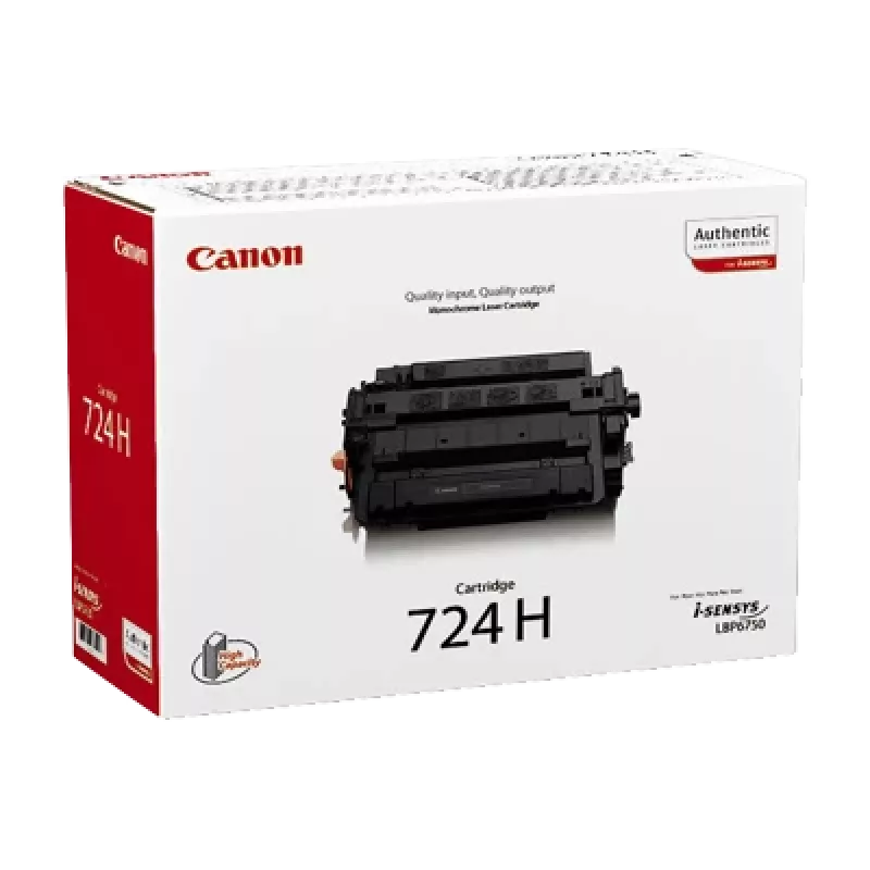 Canon CRG-724H tonerová kazeta, 1 ks, originálna, čierna