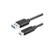 UNITEK Y-C474BK USB kábel USB 3.2 Gen 1 (3.1 Gen 1) 1 m USB A USB C čierny
