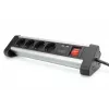 Predlžovacia zásuvková lišta Digitus DA-70614 s 2x USB portami