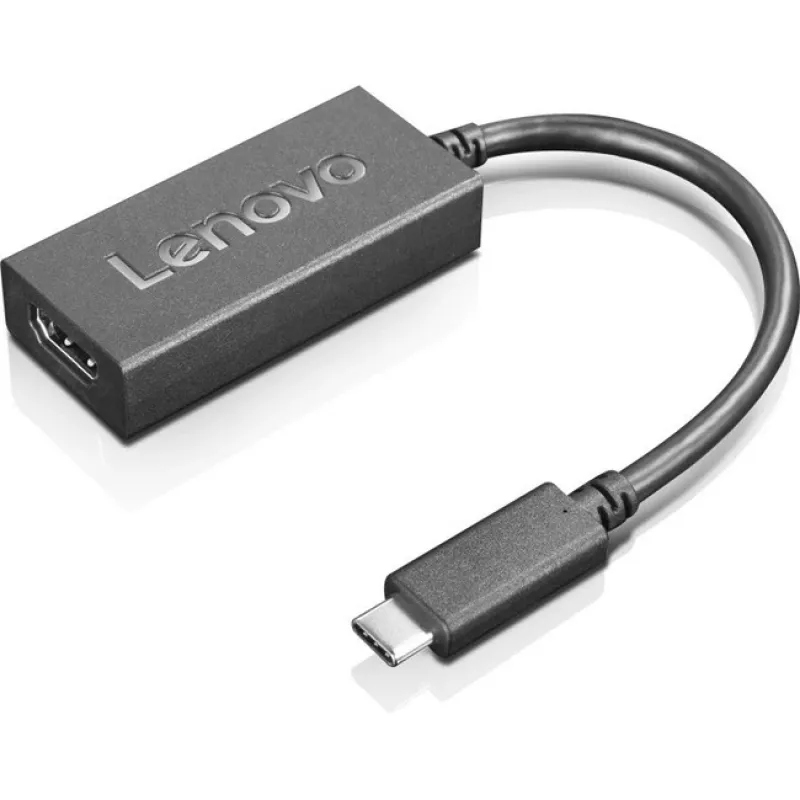 Lenovo 4X90R61022 video kábel adaptér 0,24 m USB Type-C HDMI typ A (štandard) čierny