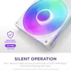 Ventilátor NZXT RF-U28HF-W1 140mm 2000 ot/min 98.61 CFM biely
