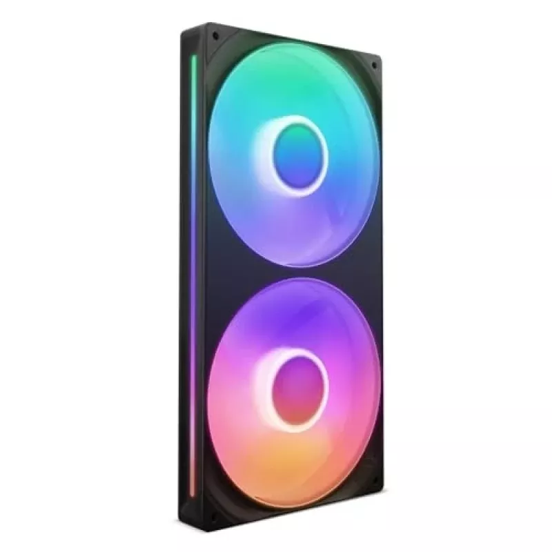 NZXT F280 RGB Core 140mm ARGB PWM 2-balík čierna