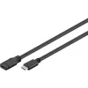 Goobay 45393 USB kábel čierny
