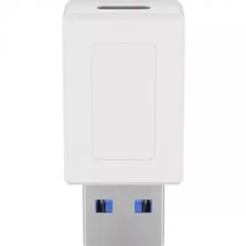 Goobay 55225 káblový adaptér USB-C USB 3.0 Type A biely