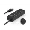 UNITEK Y-3089 rozhranie hub USB 3.2 Gen 1 (3.1 Gen 1) Type-A 5000 Mbit/s čierny