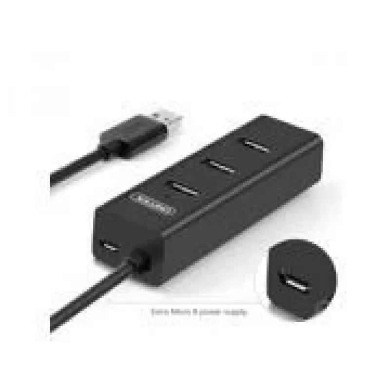UNITEK Y-3089 rozhranie hub USB 3.2 Gen 1 (3.1 Gen 1) Type-A 5000 Mbit/s čierny