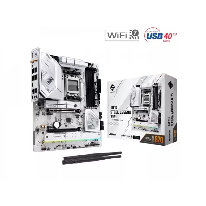 ASRock X870 Steel Legend WiFi AM5 ATX základná doska
