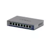 NETGEAR GS108Ev4 neupravovateľný L2/L3 Gigabit Ethernet (10/100/1000) sivý