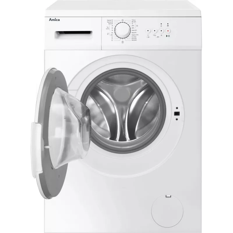 Amica WA0S610DO práčka s predným plnením, 6 kg, 1000 ot./min., biela