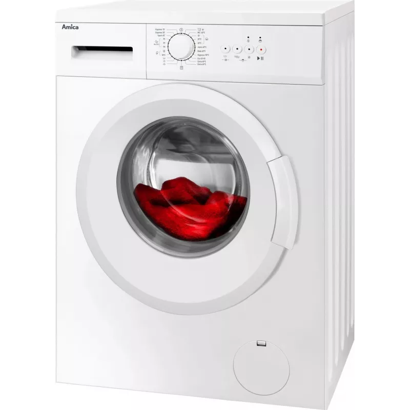 Amica WA0S610DO práčka s predným plnením, 6 kg, 1000 ot./min., biela