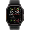 APPLE Watch Ultra 2 GPS + Cellular 49 mm puzdro z čierneho titánu s čiernym Trail Loop – M/L