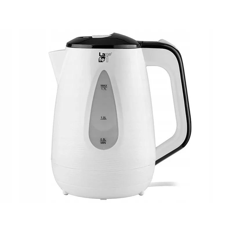 Rýchlovarná kanvica LAFE 1,7 l 2200 W biela