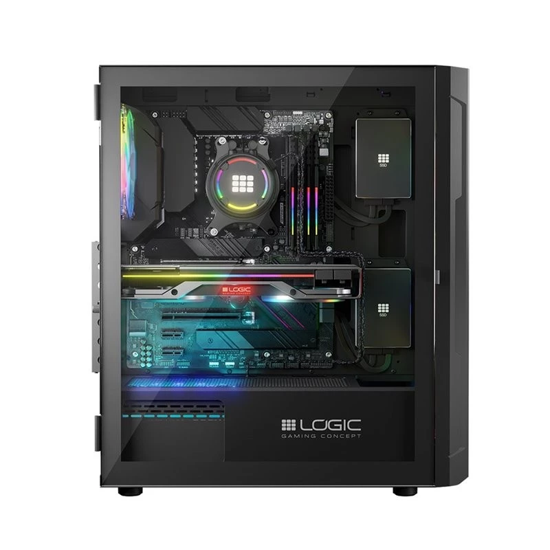 Logic ARAMIS ARGB MINIDI USB 3.0 skriňa čierna
