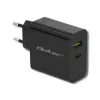 Napájací zdroj QOLTEC 51717 45W 20V 3A AC nabíjačka do interiéru pre smart hodinky, čierna