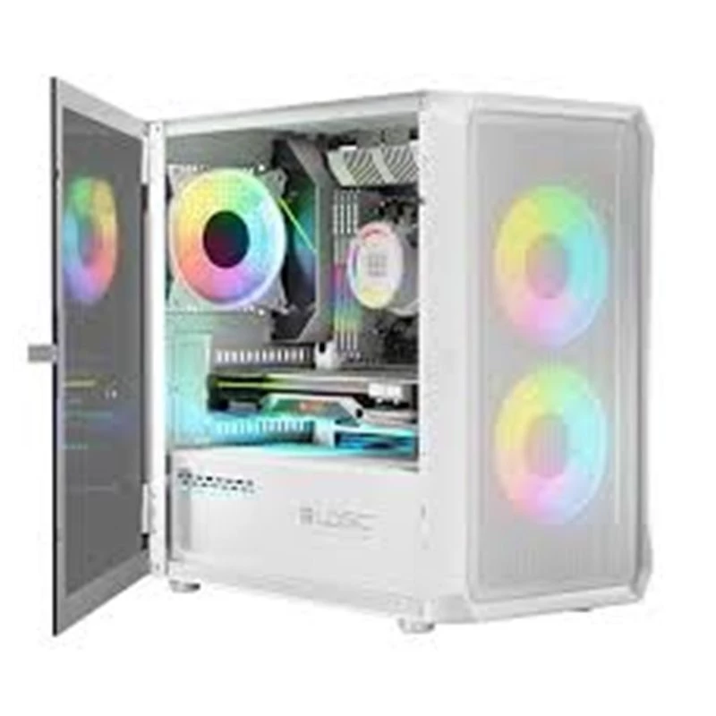 Logic PORTOS ARGB MINI USB 3.0 skriňa biela