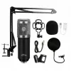 PC mikrofón MEDIA-TECH MT397S — káblový, vstup XLR, 20–20000 Hz, 150 Ω, -32 dB, 2,4 m kábel, stojan na stôl, čierny