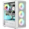 Logic PORTOS ARGB MINIDI USB 3.0 skriňa biela