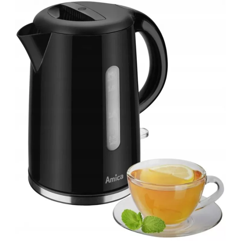 Amica KF1002 elektrická kanvica, 1,7 l, čierna