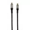 USB-C na USB-C kábel GEMBIRD CCBP-USB4-CMCM240 1,5 m, USB4 Gen 3x2, 40 Gbit/s, 240 W, čierny
