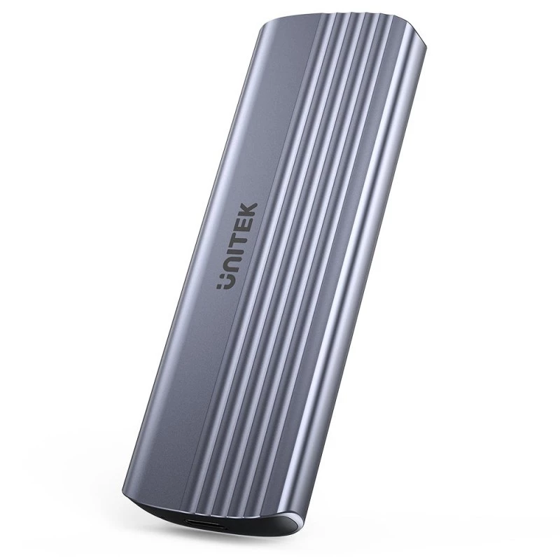 M.2 puzdro na disk - Unitek S1241B01 1x M.2 NVMe USB-C 10Gbps