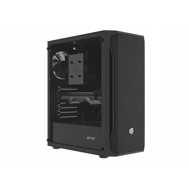 Natec Fury Shobo SH4F - PC skriňa - Tower - čierna