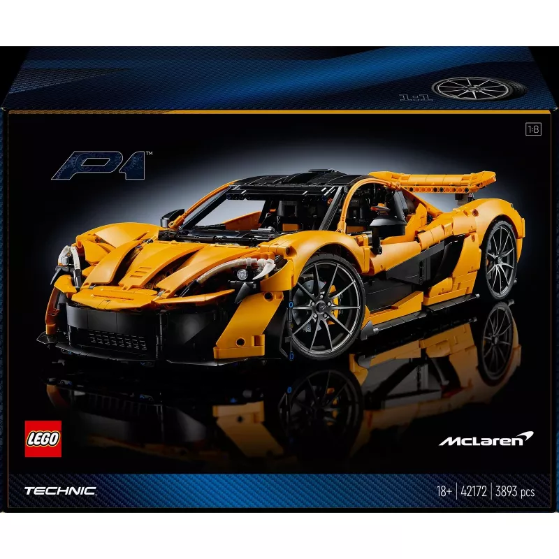 LEGO Technic 42172 McLaren P1 modelová stavebnica pre dospelých