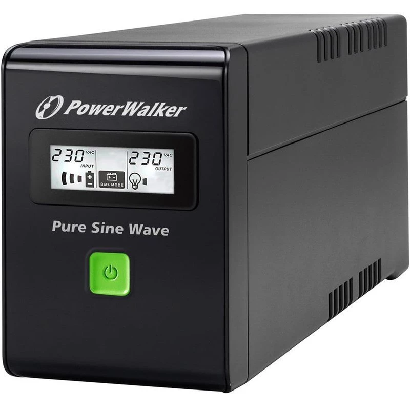 PowerWalker VI 800 SW FR UPS neprerušiteľný zdroj napájania Line-Interactive 0,8 kVA 480 W 2 AC výstupy