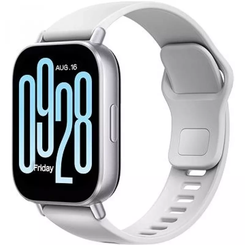Smartwatch Xiaomi Redmi Watch 5 Active — 2 inch (5,08 cm) LCD, 320×385, 470 mAh, strieborná, TPU remienok, 42,2 g