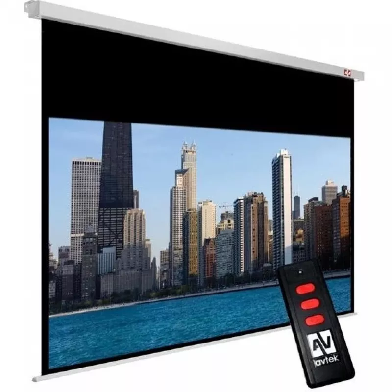 elektrické plátno Avtek Cinema Electric 200 (200 x 200 cm) - 16:9