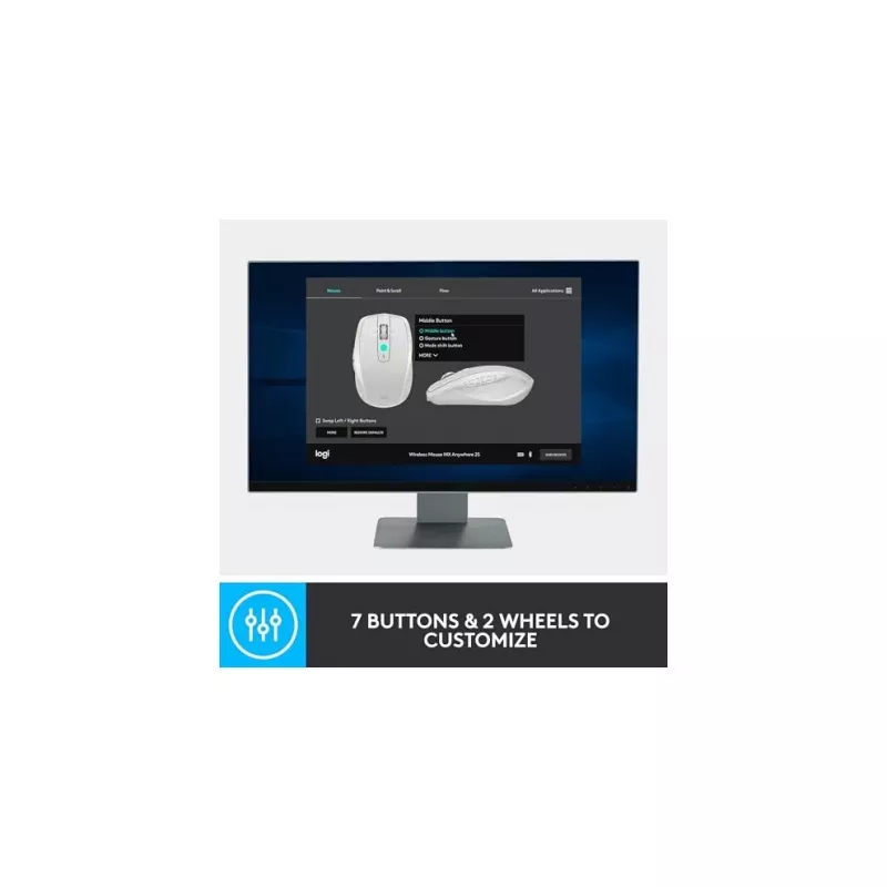 MX Anywhere 2S bezdrôtová myš/Graphite - BT - N/A