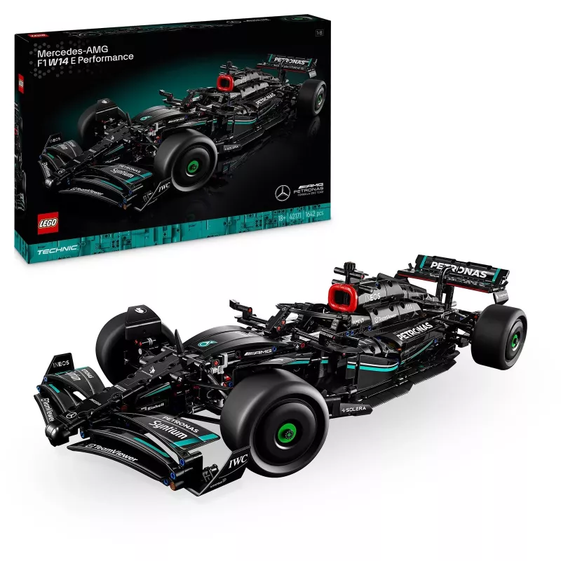 LEGO Technic 42171 Mercedes-AMG F1 W14 E Performance, mierka 1:8, 1642 dielikov, 18+