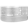 Logitech Wave Keys pre Mac klávesnica QWERTZ nemecká biela