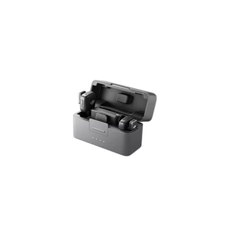 DJI Mic Mini (2 TX + 1 RX + nabíjacie puzdro) bezdrôtová mikrofónová sada - tmavosivá