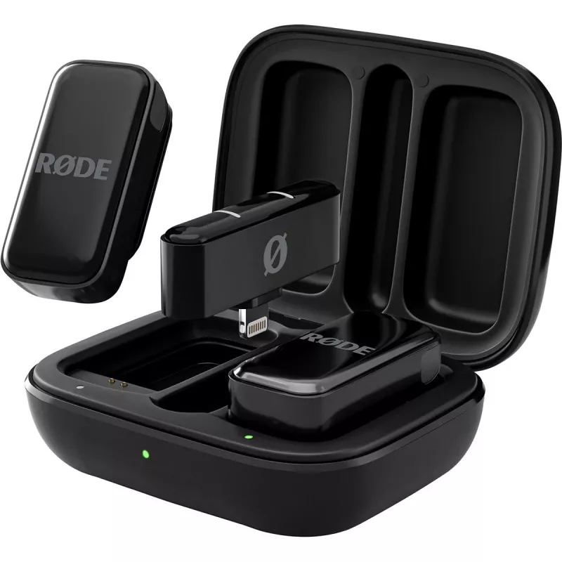 Bezdrôtový mikrofónový systém Rode Wireless Micro Lightning — omnidirekcionálny, 48 kHz, 24-bit, dosah 100 m, 7 h batéria