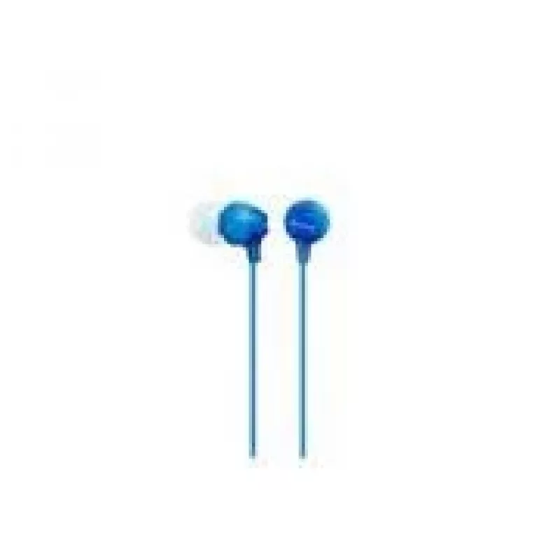 Sony MDR-EX15LP, Káblové, 8 - 22000 Hz, Hudba, 3 g, Slúchadlá, Modrá