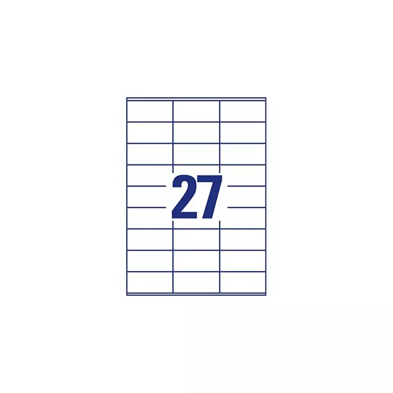 Avery-Zweckform 3479 Etikety biele papier 70x32mm permanentné lepidlo