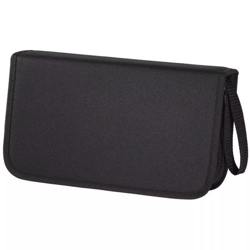Hama nylonová taška 104 CD, 104 diskov, čierna, nylon