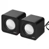 2-pásmový PC reproduktor Audiocore AC870 B — 3 W RMS, káblové USB napájanie, 3,5 mm vstup, 2.0 kanály