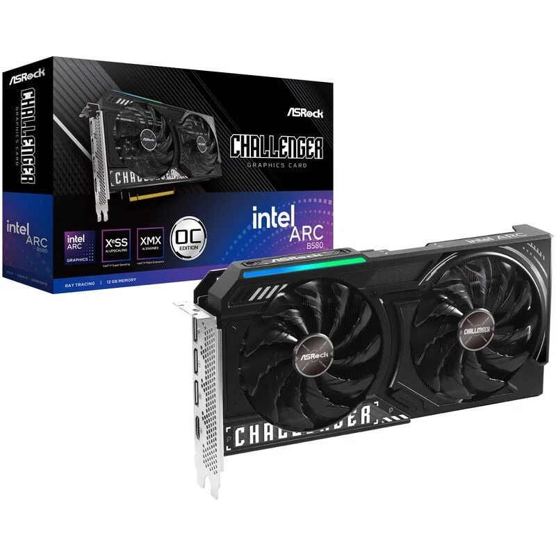 Grafická karta ASRock Challenger Intel Arc B580 12GB OC