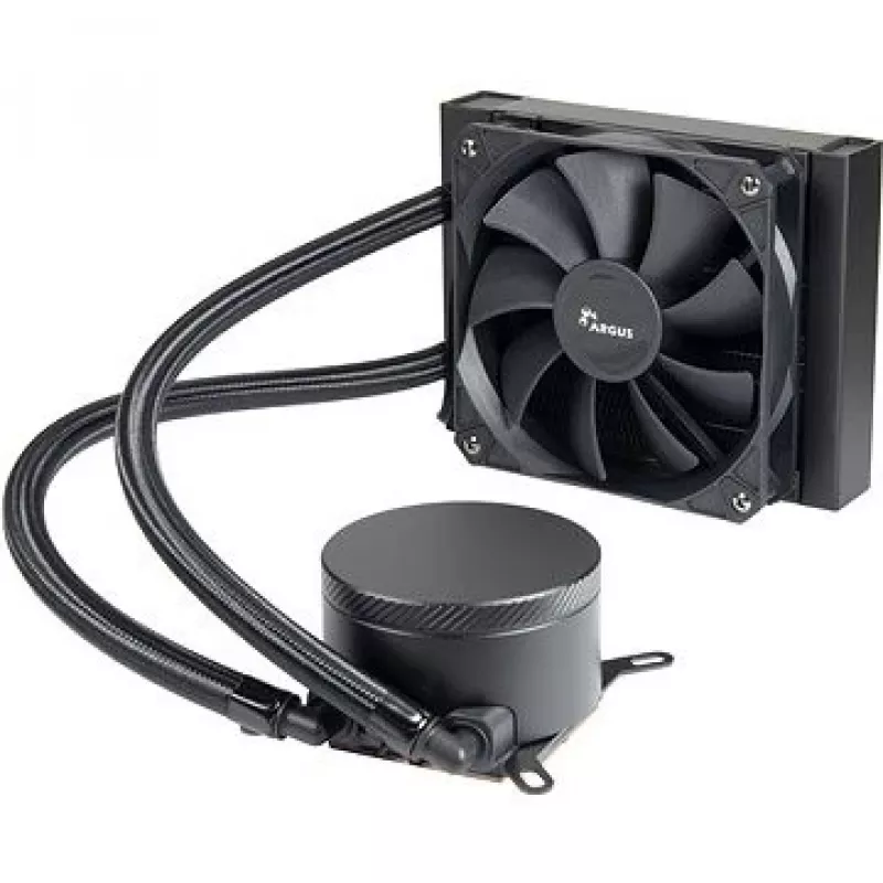 All-in-One vodné chladenie INTER-TECH Argus Iceman B-120, 120-mm ventilátor, hydraulické ložisko, čierna