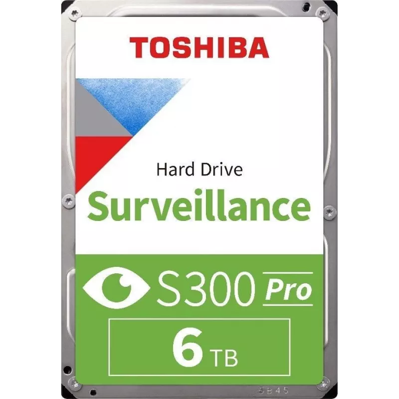Toshiba S300 Pro Surveillance interný pevný disk 6 TB 7200 ot/min 512 MB 3,5 inch Serial ATA III