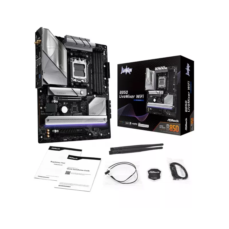 ASRock B850 LiveMixer WiFi ATX základná doska