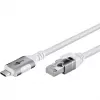 Goobay 74178 - sieťový adaptérový kábel USB 3.1 Type-C Gigabit Ethernet 5 m - sieťová karta - 1 000 Mbit/s (74178)