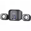 Desktop 2.1 reproduktory DEFENDER V13 — 11 W RMS (6 W satelity, 5 W subwoofer), napájanie USB, vstup 3,5 mm, čierne